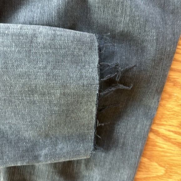 NWT Madewell 9" Petite Mid-Rise Skinny Jeans in Black Sea Size 23 Petite - Picture 8 of 8